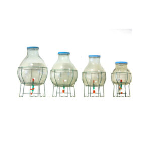 Acetiera in vetro 10 L.