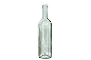 Bottiglia bordolese vetro bianco 750 cc (20 pz)