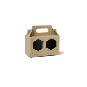 Scatola Avana per 2 vasi da 1 Kg