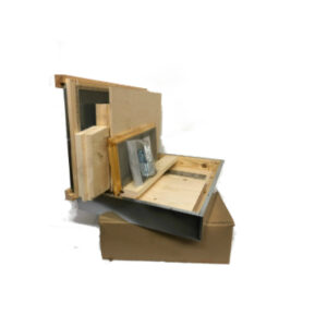 Arnia smontata tipo Emilia da 12 telaini solo nido