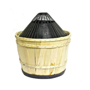 Cesta per damigiana in legno 25 L.