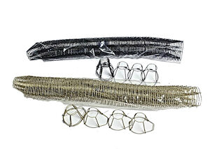 Gabbietta a 4 fili colorata (100 pz.)