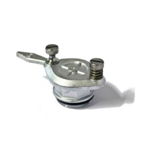 Rubinetto a taglio in ottone cromato - 40 mm