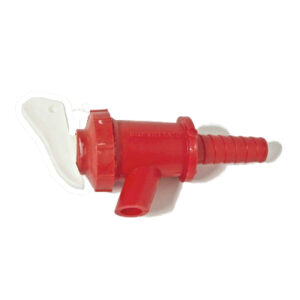 Rubinetto in plastica per acetiera