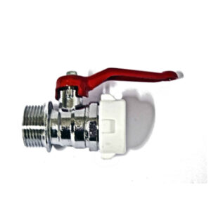 Rubinetto in ottone cromato da 1 x 25