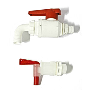 Rubinetto in plastica da 1 con controdado