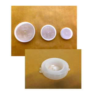 Tappi per damigiana in plastica a calotta 54 L. (10 pz.)
