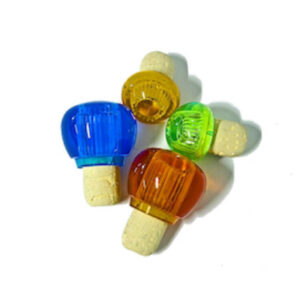 Tappo a fungo diam. 40 plast/cristal (3 pz.)